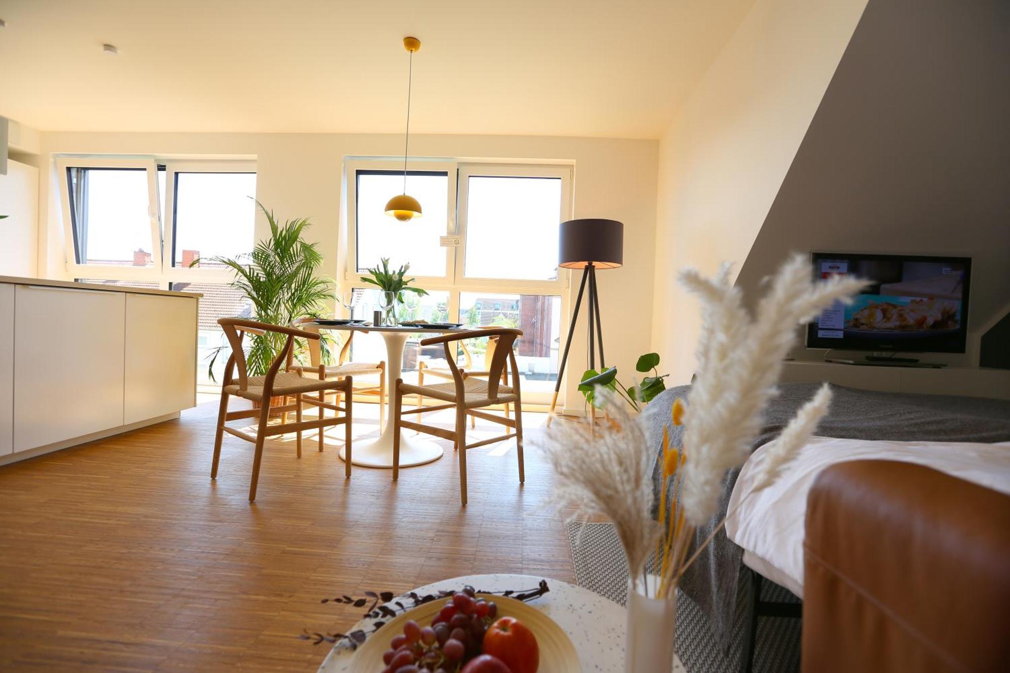 Appartement Neues Trendy Dachgeschossloft à Hanovre Extérieur photo
