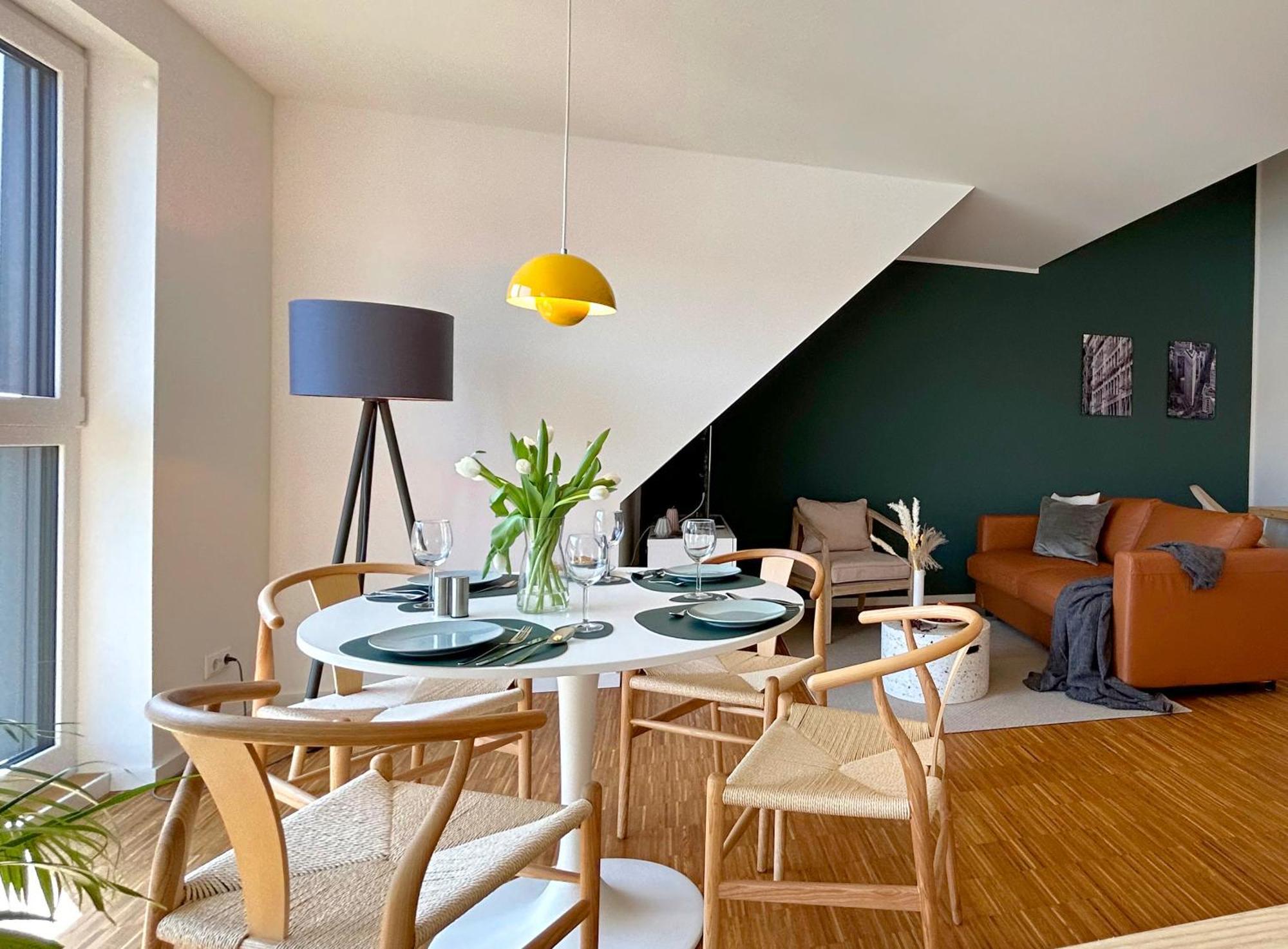Appartement Neues Trendy Dachgeschossloft à Hanovre Extérieur photo